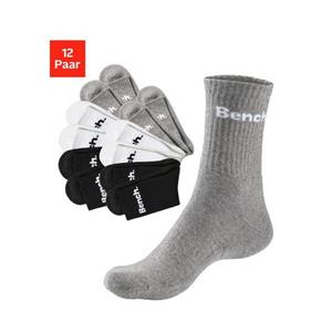 Bench. Tennissokken met voetbekleding (set, 12 paar)