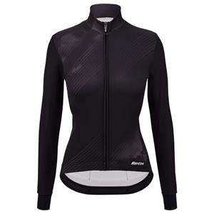 Santini  Women's Pure Dye Thermal Cycling Jersey - Fietsshirt, zwart