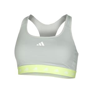Adidas Power Ms Tech-fit Sport-bh Damen Silber - Xs