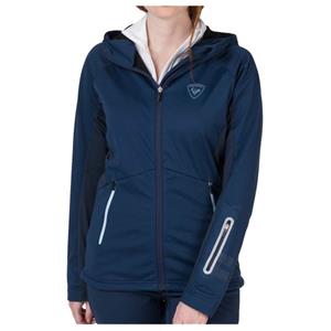 Rossignol  Women's Softshell Hoodie Jacket - Langlaufjas, blauw