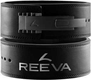 Reeva Lifting Belt van Carbon Leer - Verstelbare RVS Gesp - 13 mm