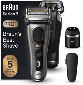 Braun Series 9 Pro+ 9565cc System wet&dry Noble Metal