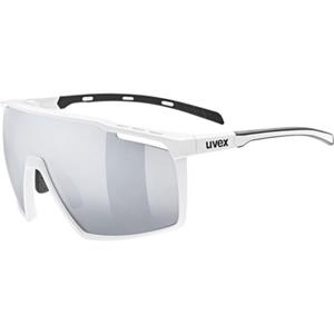 uvex MTN Perform Sportbrille 8816 white matt, supravision mirror silver S3))