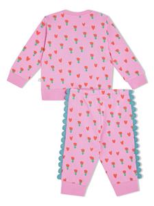 Stella McCartney Kids Trainingspak met print - Roze