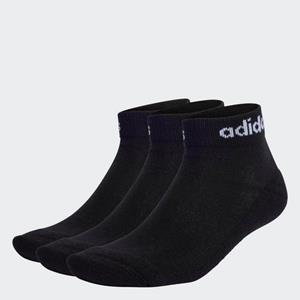 Adidas performance 3er Pack adidas Linear Cushioned Ankle Socken 095A - black/white