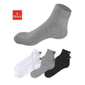 Fila Korte sokken met ingebreid logo (6 paar)