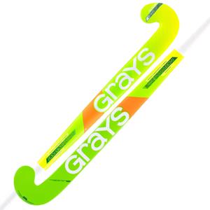 Grays Zaalhockeystick 200i Ultrabow Micro Fluo Geel
