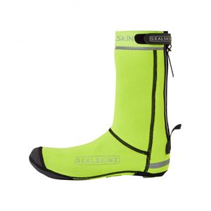 SealSkinz Hempton All weather fiets overschoen Hi Vis Yellow