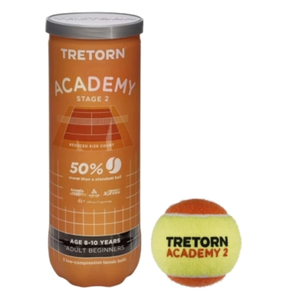 Tretorn Academy 3-Pack tennisballen