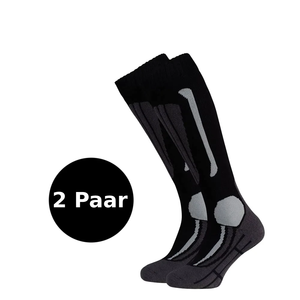 Falcon 2 paar Max Black skisokken junior