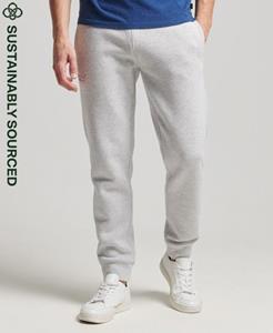 Superdry Male Geborduurde Vintage Logo Joggingbroek van Biologisch Katoen Lichtgrijs Grootte: Xxl