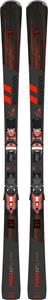 Rossignol Forza 60° V-TI piste ski's zwart/rood heren, 164 cm