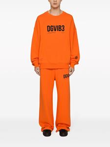 Dolce & Gabbana DGVIB3 logo-print cotton track pants - Oranje