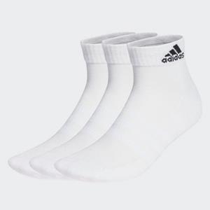 Adidas Crew Sportswear Ankle Sportsocken 3er Pack Weiß - 46-48