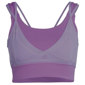 Adidas Sportbeha power Impact Medium Support - Paars Dames