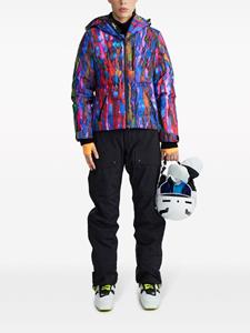Aztech Mountain Nuke abstract-print padded jacket - Blauw
