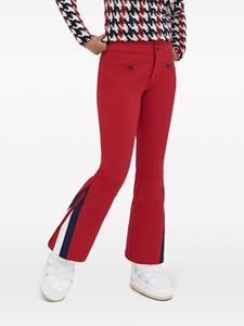 Perfect Moment chevron-print flared track pants - Rood