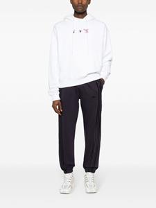 Adidas logo-embroidered track pants - Paars
