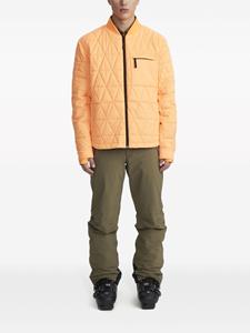 Aztech Mountain Corkscrew diamond-quilted ski jacket - Oranje