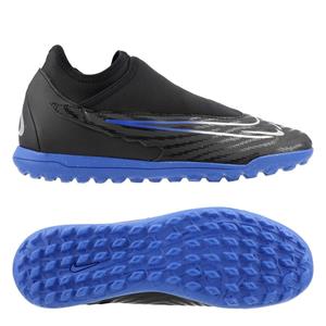 Nike Phantom GX Club DF TF Shadow - Zwart/Zilver/Blauw