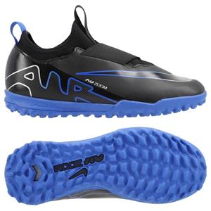 Nike Air Zoom Mercurial Vapor 15 Academy TF Shadow - Zwart/Zilver/Blauw Kids
