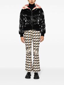 Perfect Moment Aurora houndstooth flared trousers - Bruin