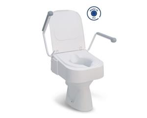 Drive Medical Toiletten-Stuhl Toilettensitzerhöhung TSE 150 mit Armlehn