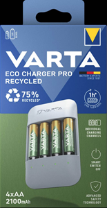 Varta Ecocharger - Batterijoplader - 