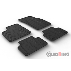 Gledring Rubbermatten passend voor Audi Q7 6/2015- & Q8 5/2018- (T pr