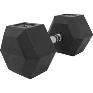 Gorilla Sports Dumbell 42,5 kg Hexagon Rubber