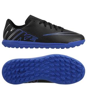 Nike Mercurial Vapor 15 Club TF Shadow - Zwart/Zilver/Blauw Kids