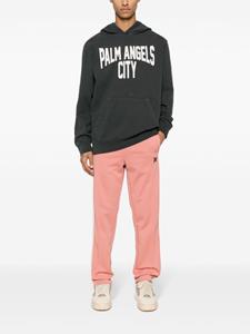 Palm Angels logo-embroidered track pants - Roze