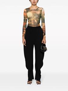 Puppets and Puppets tapered track pants - Zwart