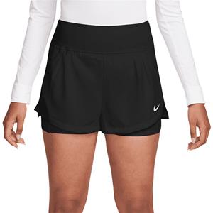 NIKECourt Advantage Dri-FIT Tennisshorts Damen 010 - black/black/white