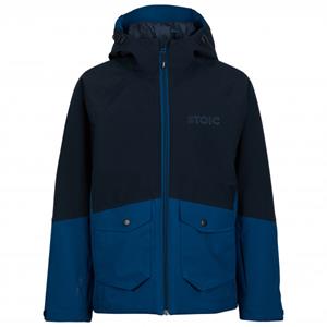 Stoic  Kid´s MountainWool VallrunSt. Ski Jacket - Ski-jas, blauw