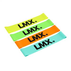 Lifemaxx LMX Mini Weerstandsband Level 3 - Oranje - 10 stuks