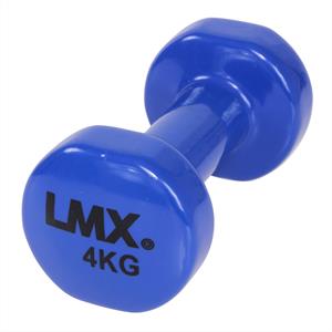 Lifemaxx Vinyl Dumbbellsetet van 2 x 4 kg - Donkerblauw