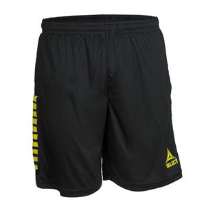 Select Shorts Spanje - Zwart/Geel