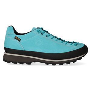 Lomer Wandelschoenen Dames Bio Naturale Cyaan Suède