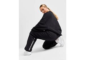 Nike Swoosh Fleece Oversized Joggers - Black- Dames