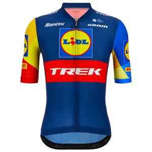 Santini LIDL-TREK Shirt met korte mouwen Race 2024 fietsshirt met korte mouwen, voor her