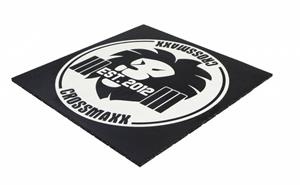 Lifemaxx Premium Floor - Vloegtegel - 100 x 100 x 2 cmet logo