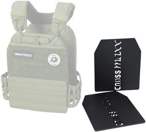 Lifemaxx Crossmaxx Tactical Vest Plateet 2 x 2,6 kg