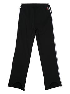 Martine Rose Jersey broek met geborduurd logo - Zwart