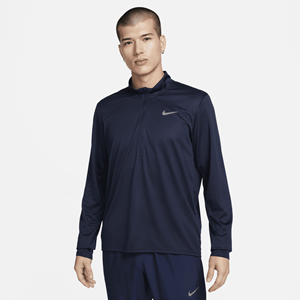 Nike Pacer Dri-FIT hardlooptop met halflange rits voor heren - Blauw