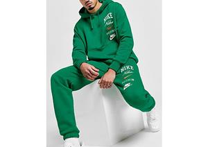 Nike Club Fleece Herenbroek - Green- Heren