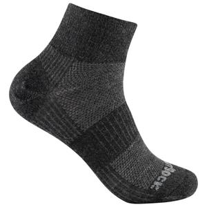 Wrightsock  Coolmesh II Merino Quarter - Multifunctionele sokken, zwart
