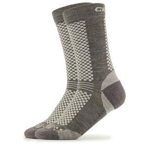 Craft  Warm Mid 2-Pack Sock - Multifunctionele sokken, grijs