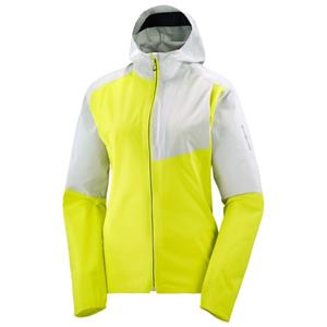 Salomon  Women's Bonatti Trail Jacket - Regenjas, geel
