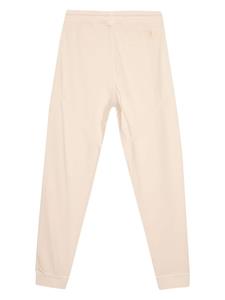 BOSS tapered cotton track pants - Beige